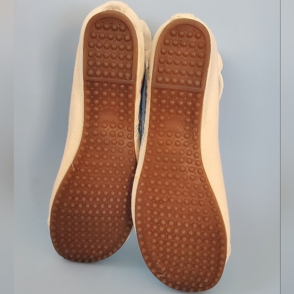 EUC Asian Style Mary Jane HiTop Ankle Flats Shoes Peacock Sz 9 - Picture 9 of 14